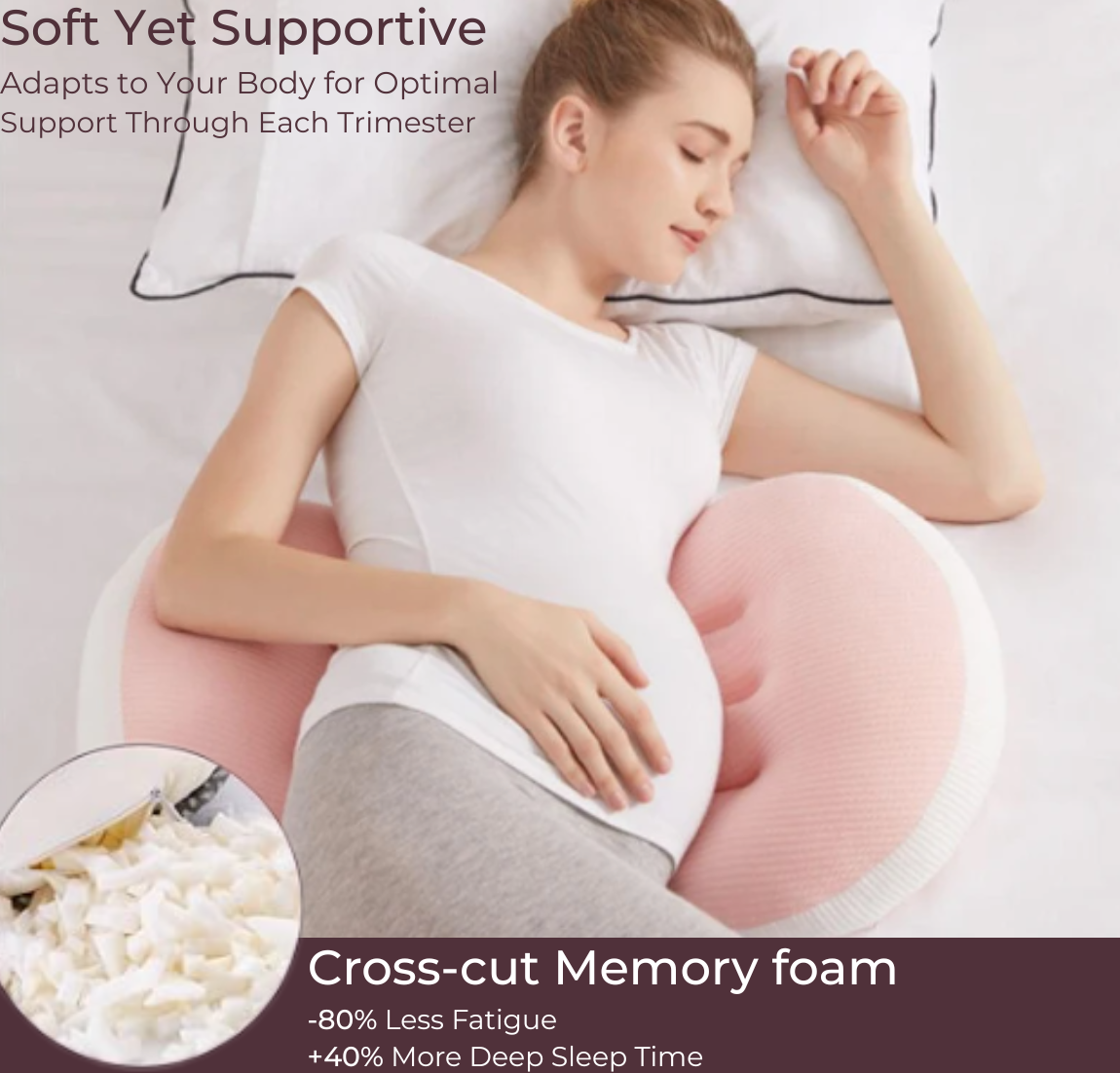 SnugBump Sleeping Pillow